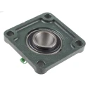 RS PRO 4 Hole Flange Bearing Unit Cast Iron 35 mm Inside Diameter UCF207