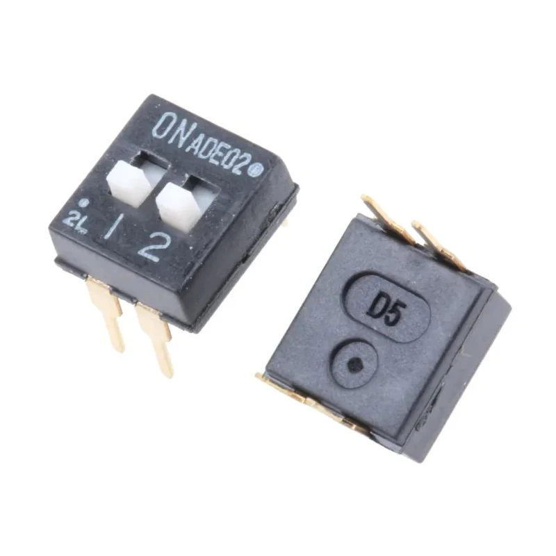 TE Connectivity Extended Slide Rotary Coded DIP Switch ADE02A04