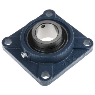 RS PRO 4 Hole Flange Bearing Unit Flange Bore 50.8 mm ID, Cast Iron Material, 143x143x43 mm UCF211-32