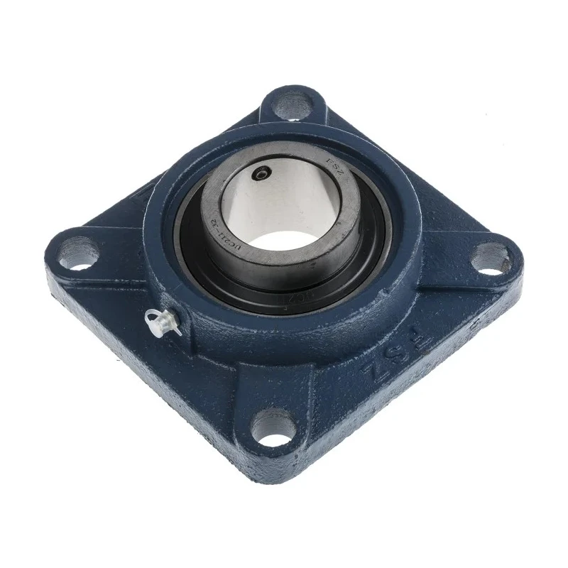 RS PRO 4 Hole Flange Bearing Unit Flange Bore 50.8 mm ID, Cast Iron Material, 143x143x43 mm UCF211-32