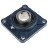 RS PRO 4 Hole Flange Bearing Unit Flange Bore 50.8 mm ID, Cast Iron Material, 143x143x43 mm UCF211-32