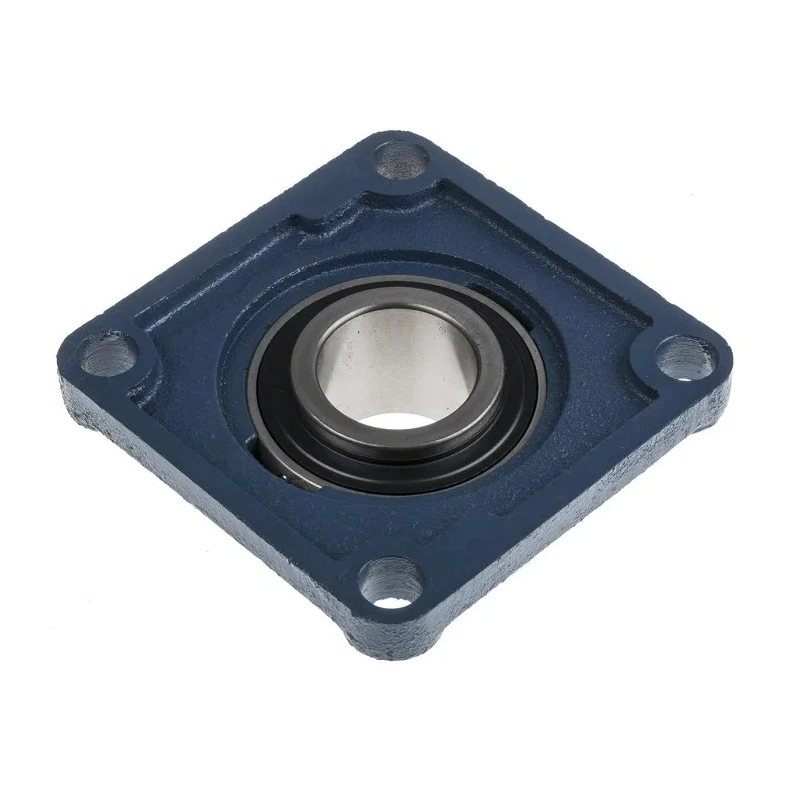 RS PRO 4 Hole Flange Bearing Unit Flange Bore 50.8 mm ID, Cast Iron Material, 143x143x43 mm UCF211-32