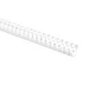 HellermannTyton White Flexible Slot Cable Trunking, W34mm x D36mm x L500mm Polypropylene HelaDuct Flex30SK