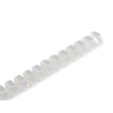 HellermannTyton White Flexible Slot Cable Trunking W24mm x D20 mm x L500 mm Plastic HTC W24mm