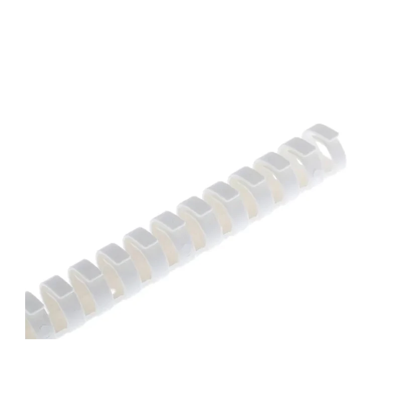 HellermannTyton White Flexible Slot Cable Trunking W24mm x D20 mm x L500 mm Plastic HTC W24mm