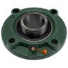 RS PRO Four-Bolt Medium Duty Flange Bearing Unit 45 mm Inside Diameter UCFCX09