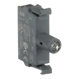 ABB ABB Modular Series LED Light Block 230V White Illumination Screw Terminal 1SFA611621R1075 MLBL-07W