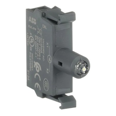 ABB ABB Modular Series LED Light Block 230V White Illumination Screw Terminal 1SFA611621R1075 MLBL-07W