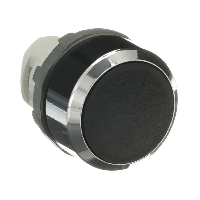 ABB Modular Series Black Momentary Push Button Head 22mm Cutout Diameter IP66 1SFA611100R2006 MP1-20B