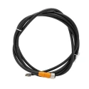 Omron Sensor Actuator Cable Female 8 Way M12 to Male 8 Way Unterminated, 2 m, Polyurethane Jacket, IP67 Y92E-M12PURSH8S2M-L