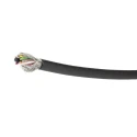 Omron Sensor Actuator Cable Female 8 Way M12 to Male 8 Way Unterminated, 2 m, Polyurethane Jacket, IP67 Y92E-M12PURSH8S2M-L