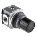 Parker 3/4 in G Pneumatic Regulator 20 bar Maximum Operating Pressure 212 SCFM Flow Rate Aluminium Body P33RA16BNNP