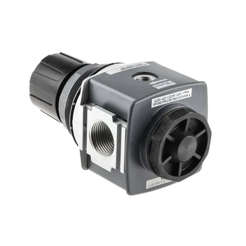 Parker 3/4 in G Pneumatic Regulator 20 bar Maximum Operating Pressure 212 SCFM Flow Rate Aluminium Body P33RA16BNNP