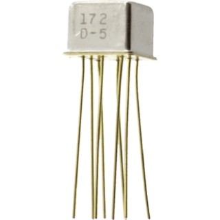 Teledyne PCB RF Relay DPDT, 5V DC Coil, Coil Resistance 64Ω, Contact Current 1A, Gold Plated Contacts 172D-5