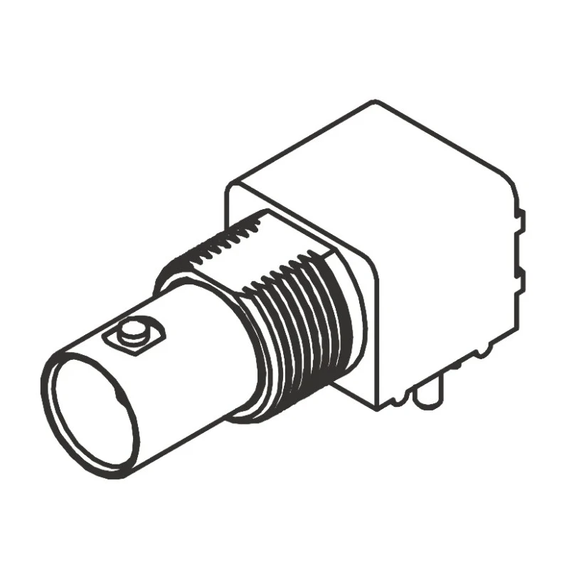 Molex BNC Series Coaxial Connector PCB Female BNC 75 Ω Right Angle Body Through Hole 73171-2990