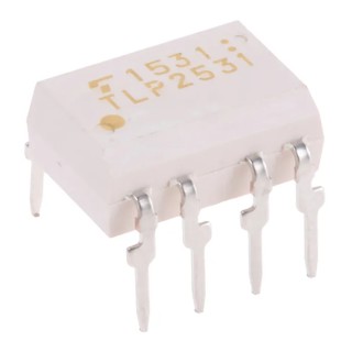 Toshiba DC Input 2-Channel Optocoupler Through Hole 8-Pin DIP TLP2531(F)
