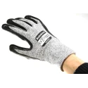 Polyco Healthline Black Nitrile Coated Work Gloves Size 9 GH370