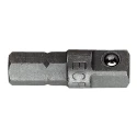 Facom 1/4 in Square Socket Adapter, Chrome Finish, Steel, 25mm Overall Length ECR