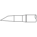 Metcal Soldering Iron Tip SCP-DRH35, SxP 3.5 mm Hoof Tip Width, 17.78 mm Length