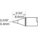 Metcal Soldering Iron Tip SCP-CN04 0.4 mm Conical 8.6 mm Length for MFR-H1-SC2