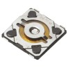Panasonic Tactile Switch Push Plate, 0.58 mm Actuator Length, SPST 20mA 15 V dc Surface Mount EVQP6LB55