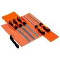 Bahco Engineers File Set, Bastard Cut, Square and Round Profiles, 200 mm Length, Handle Included, Model 1-478-08-1-2