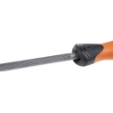 Bahco Engineers File Set, Bastard Cut, Square and Round Profiles, 200 mm Length, Handle Included, Model 1-478-08-1-2