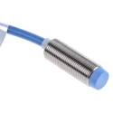Baumer Threaded Barrel Inductive Proximity Sensor M12 x 1, NAMUR Output, 30 V DC, 4 mA, Detection 4 mm, IP67 IFRM 12X9103