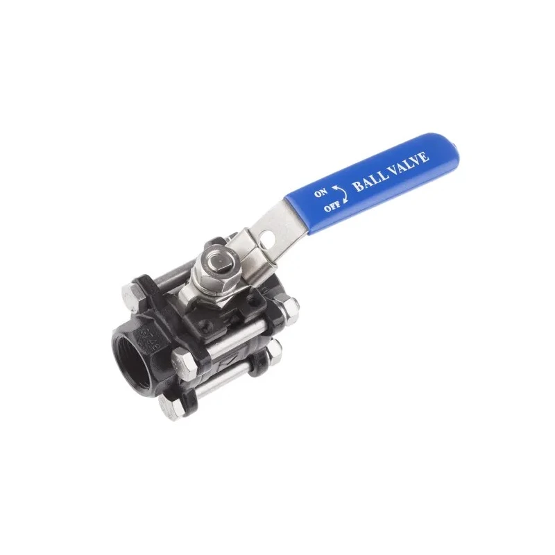 RS PRO Carbon Steel Threaded Full Port Ball Valve BSPP 3/4 in Female Inlet and Outlet, Stainless Steel Handle, 69 764-4216