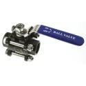 RS PRO Stainless Steel Threaded Full Port Ball Valve BSPP 3/4 in, 69 Bar, 230°C 764-4238