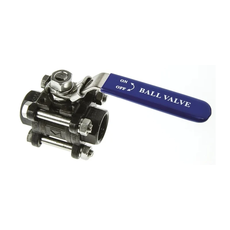 RS PRO Stainless Steel Threaded Full Port Ball Valve BSPP 3/4 in, 69 Bar, 230°C 764-4238