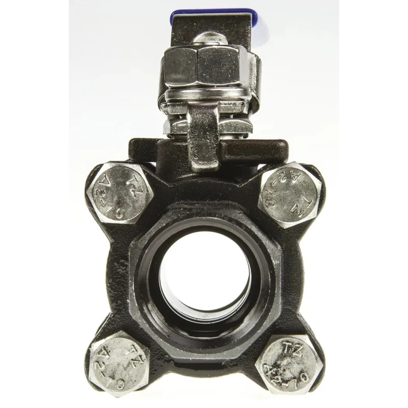 RS PRO Stainless Steel Threaded Full Port Ball Valve BSPP 3/4 in, 69 Bar, 230°C 764-4238