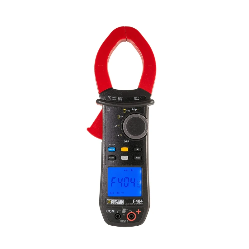 Chauvin Arnoux AC/DC Clamp Meter 1500 A DC 1400 V DC CAT IV, True RMS, Model F403 P01120944