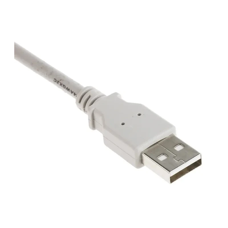 HARTING USB Cable Female USB Type A to Female USB 2.0 Connector Silver Polyamide Jacket 500mm 09454521920