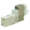 SMC Pneumatic Solenoid Valve Solenoid M, M5 x 0.8 Thread 24V DC 0.7 Mpa Maximum Pressure SYJ314-5LOZ-Q
