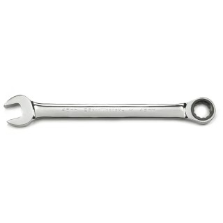GearWrench Combination Ratchet Spanner Chrome, 25.4in Overall Length 46 mm 12 Point 9146D
