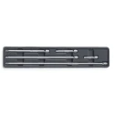 GearWrench 1/4 Inch Drive 5 Piece Extension Set Polished Chrome Alloy Steel 81002D