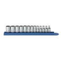 GearWrench 13-Piece 1/4 Inch Drive Bit, Deep, Driver, Plug Socket Standard Socket Set 80306