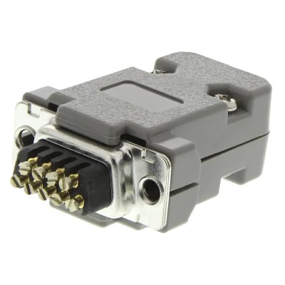 Brainboxes 9 Way Straight Cable D-Sub Connector Female CC-869