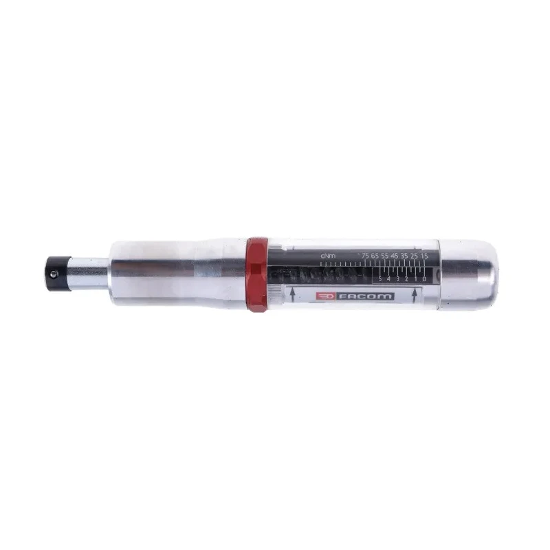 Facom Adjustable Torque Screwdriver 0.15 To 0.75 Nm, 1/4 in Drive, ±6 % Accuracy A.301MT