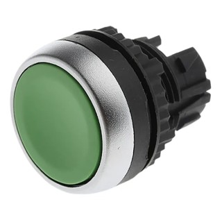 BACO Green Spring Return Push Button Head 22 mm Cutout Diameter IP66 L21AA02