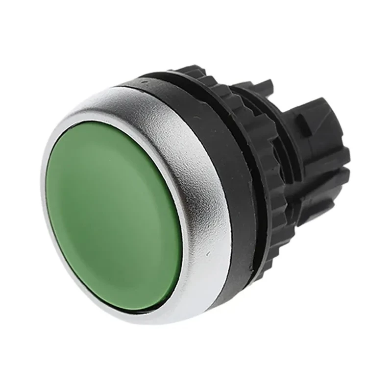 BACO Green Spring Return Push Button Head 22 mm Cutout Diameter IP66 L21AA02