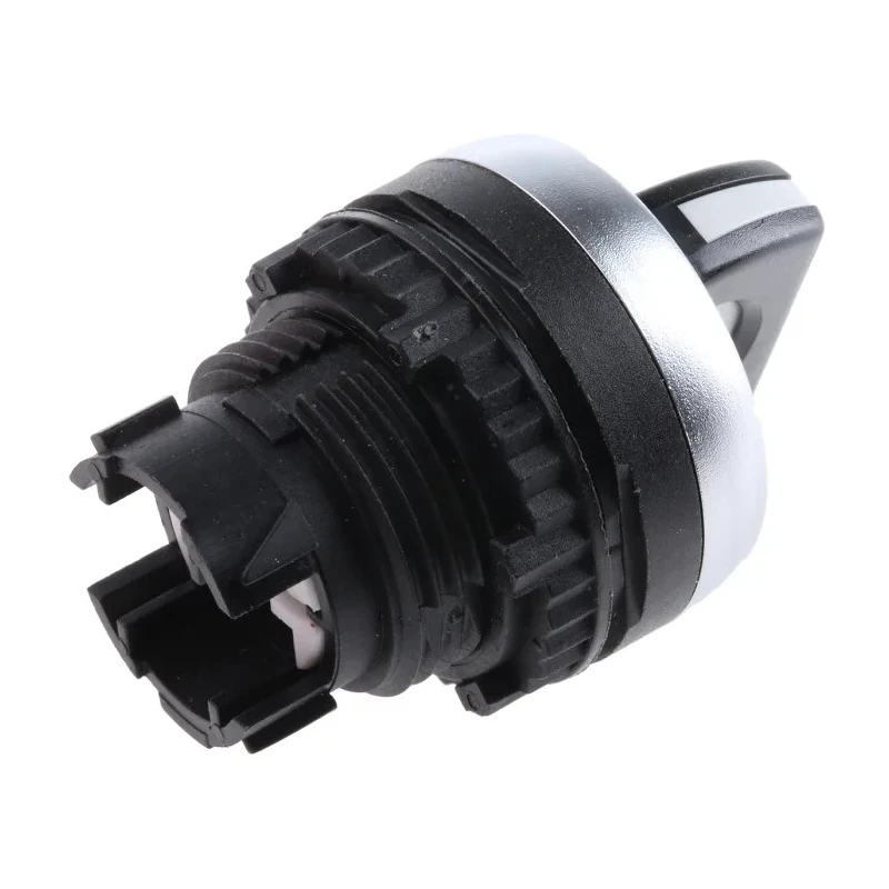 BACO Series 2 Position Selector Switch Head, 22 mm Cutout Diameter, IP65, Spring Return Operation L21KB03