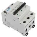 Eaton Miniature Circuit Breaker 3-Pole 50A Type D 400V AC 6 kA Breaking Capacity 168086 FAZ6-D50/3