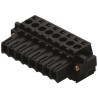 Weidmüller BL Series Pluggable Terminal Block 2-Contact 3.5 mm Pitch 1 Row 320V 17A 1615780000