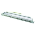 Telegartner 24 Port RJ45 Shielded Twisted Pair Patch Panel 1U Grey RJ45 
