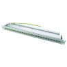 Telegartner 24 Port RJ45 Shielded Twisted Pair Patch Panel 1U Grey RJ45