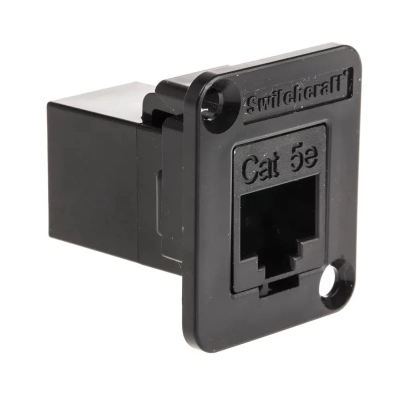 Switchcraft EH Series 1 Port RJ45 Unshielded Cat5e Adapter EHRJ45P5ERS