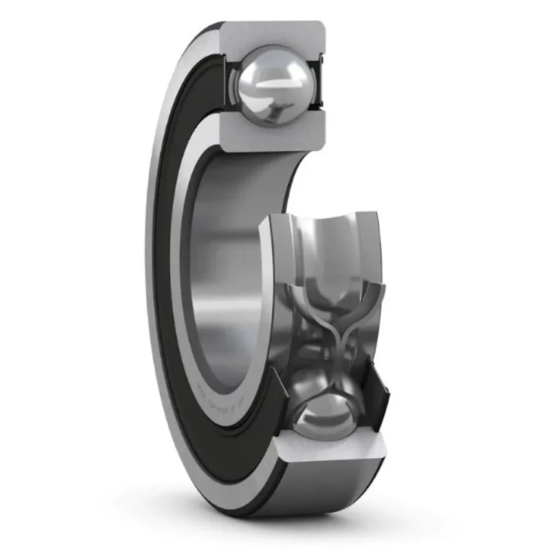 SKF Single Row Deep Groove Ball Bearing 70 mm ID 110 mm OD 20 mm Width Sealed 6014-2RS1