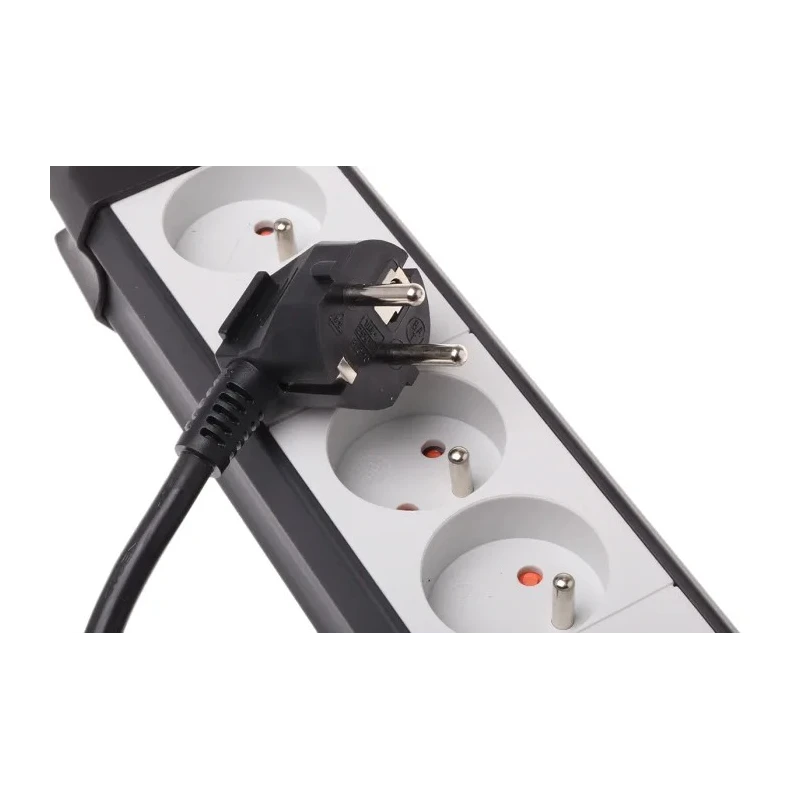 brennenstuhl Premium-Line Extension Lead Kit 1.8 m Cable Length, 4 Type E French Sockets, 230V, IP20, Switchable 1951544100